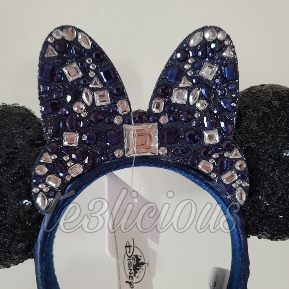 DISNEYLAND 65 YEARS OF MAGIC JEWELED EARS HEADBAND - Picture 3 of 7